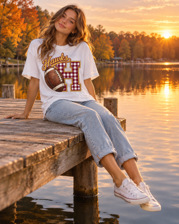 Custom Mascot T-Shirt | Personalized Team Tee | Personalized Number Tee | Comfort Colors®