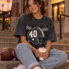 Custom Mascot T-Shirt | Personalized Team Tee | Personalized Number Tee | Comfort Colors®