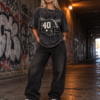 Custom Mascot T-Shirt | Personalized Team Tee | Personalized Number Tee | Comfort Colors®