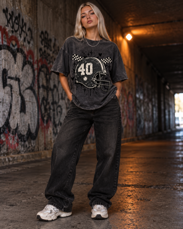 Custom Mascot T-Shirt | Personalized Team Tee | Personalized Number Tee | Comfort Colors®