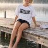 KJNVER (112) Custom Mascot T-Shirt | Personalized Team Tee | Personalized Number Tee | Comfort Colors®
