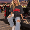 KJNVER (122) Custom Mascot T-Shirt | Personalized Team Tee | Personalized Number Tee | Comfort Colors®