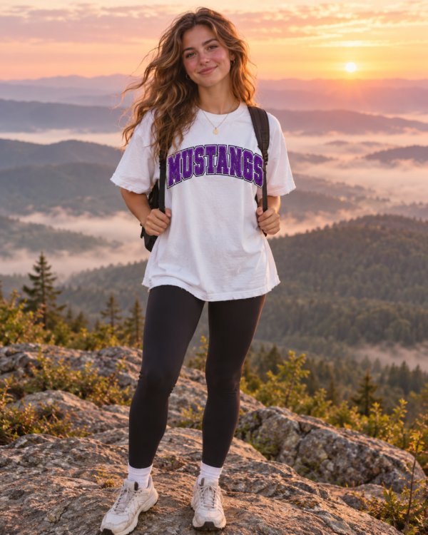 Custom Mascot T-Shirt | Personalized Team Tee | Personalized Number Tee | Comfort Colors®