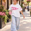 KJNVER (128) Custom Mascot T-Shirt | Personalized Team Tee | Personalized Number Tee | Comfort Colors®