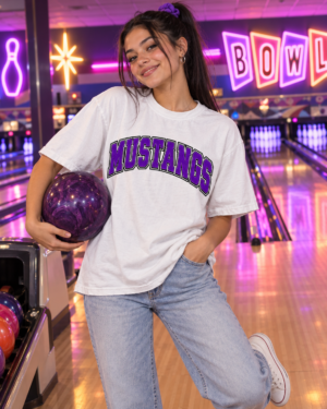 Custom Mascot T-Shirt | Personalized Team Tee | Personalized Number Tee | Comfort Colors®