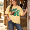 KJNVER (14) Custom Mascot T-Shirt | Personalized Team Tee | Personalized Number Tee | Comfort Colors®