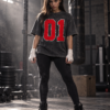 Custom Mascot T-Shirt | Personalized Team Tee | Personalized Number Tee | Comfort Colors®
