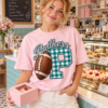 KJNVER (15) Custom Mascot T-Shirt | Personalized Team Tee | Personalized Number Tee | Comfort Colors®