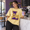 KJNVER (156) Custom Mascot T-Shirt | Personalized Team Tee | Personalized Number Tee | Comfort Colors®