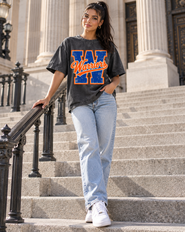 KJNVER (164) Custom Mascot T-Shirt | Personalized Team Tee | Personalized Number Tee | Comfort Colors®