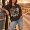 Custom Mascot T-Shirt | Personalized Team Tee | Personalized Number Tee | Comfort Colors®