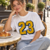 KJNVER (175) Custom Mascot T-Shirt | Personalized Team Tee | Personalized Number Tee | Comfort Colors®