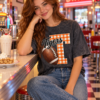 KJNVER (21) Custom Mascot T-Shirt | Personalized Team Tee | Personalized Number Tee | Comfort Colors®