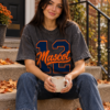 KJNVER (25) Custom Mascot T-Shirt | Personalized Team Tee | Personalized Number Tee | Comfort Colors®