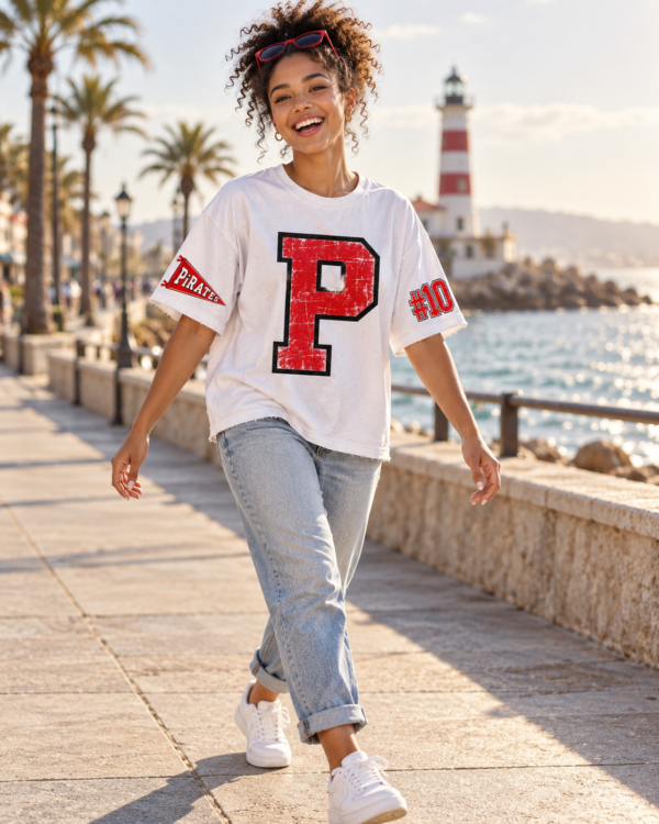 KJNVER (3) Custom Mascot T-Shirt | Personalized Team Tee | Personalized Number Tee | Comfort Colors®