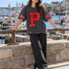 KJNVER (8) Custom Mascot T-Shirt | Personalized Team Tee | Personalized Number Tee | Comfort Colors®